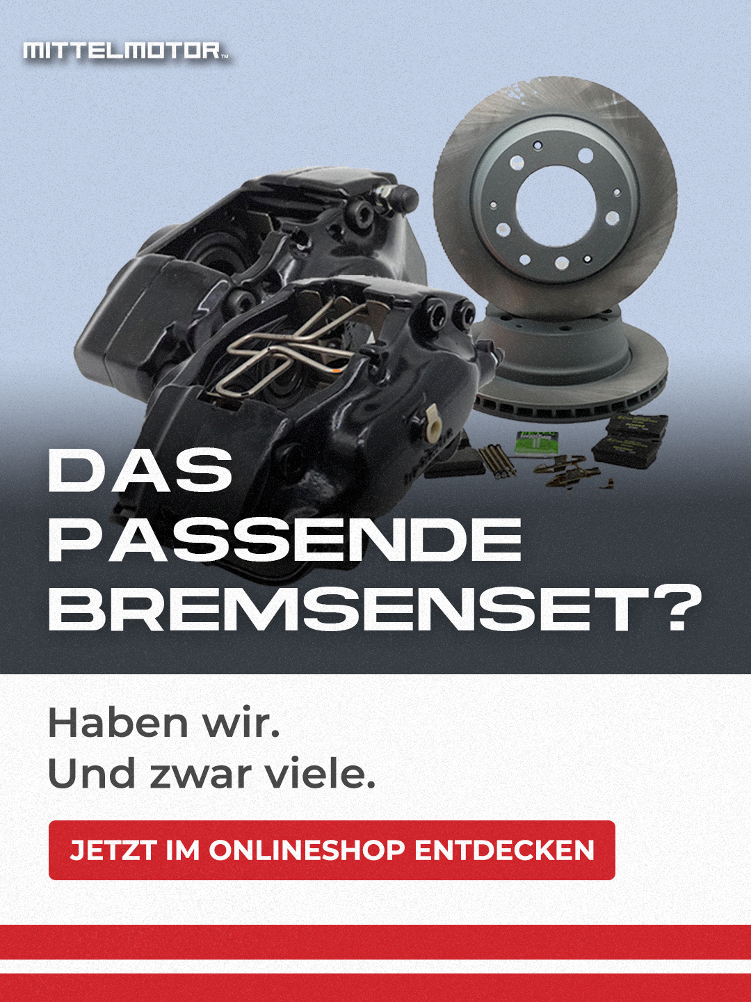 Produktnews: Bremsensets