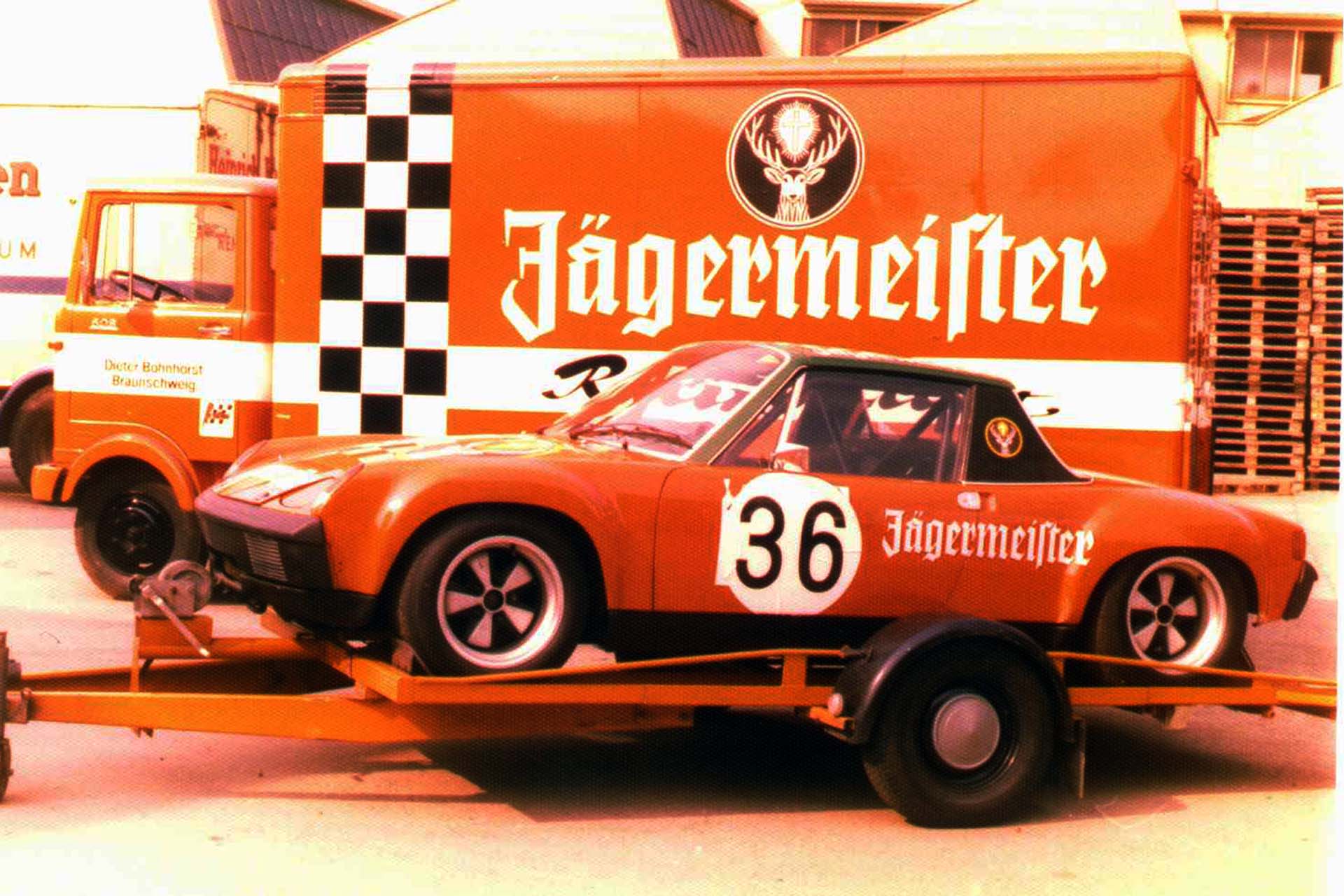 914-6 GT Original Werksrennwagen eingesetzt von Jägermeister Racing von 1972 bis 1974
